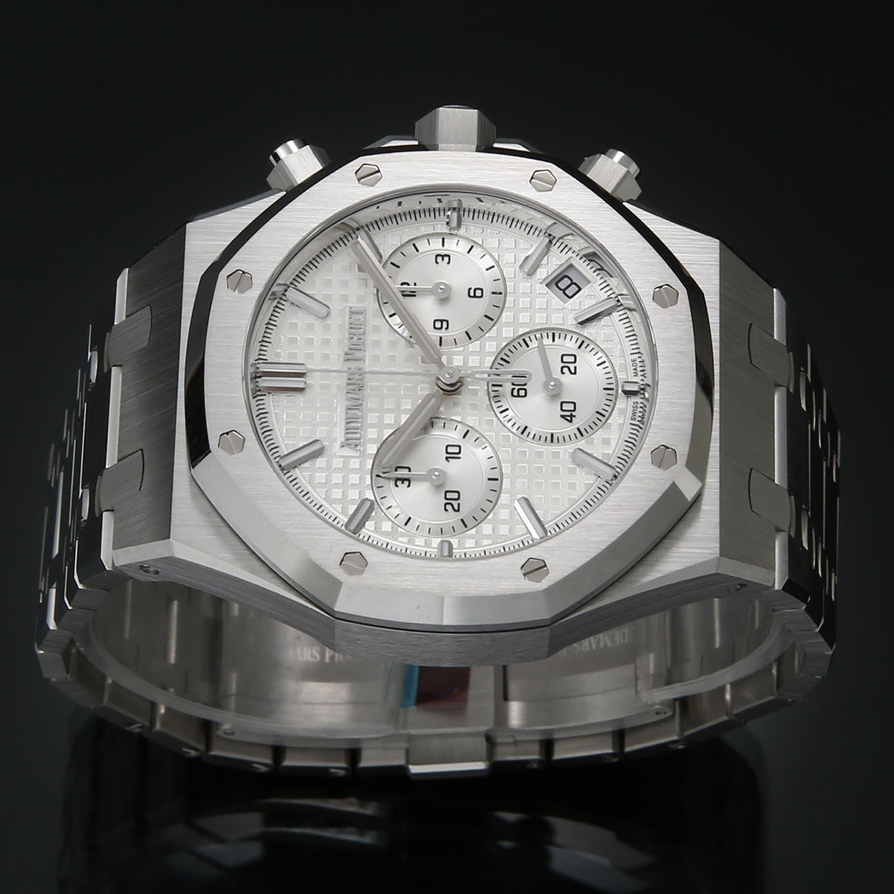 AUDEMARS PIGUET(USED)오데마피게 로얄오크 화이트 크로노 26240